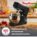 Кухонная машина Moulinex QA151810 планетар.вращ. 800Вт черный/серебристый