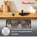 Кухонная машина Moulinex QA151810 планетар.вращ. 800Вт черный/серебристый