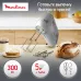 Миксер ручной Moulinex HM310E10 300Вт серебристый