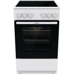 Плита Электрическая Gorenje Essential GEC5A41WG белый/черный стеклокерамика