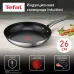 Сковорода Tefal Intuition B8170544 круглая 26см покрытие: Titanium ручка несъемная (без крышки) черный (2100125770)