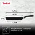 Сковорода Tefal Intuition B8170544 круглая 26см покрытие: Titanium ручка несъемная (без крышки) черный (2100125770)