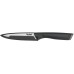 Нож Tefal K2213904 (2100121738) стальной универсальный лезв.120мм прямая заточка серебристый/черный пласт.коробка