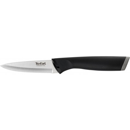 Нож кухонный Tefal K2213504 (2100121732) стальной универсальный для чистки овощей и фруктов лезв.90мм прямая заточка серебристый/черный