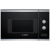 Микроволновая печь Bosch BFL524MS0 20л. 800Вт нержавеющая сталь/черный (встраиваемая)