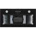 Вытяжка встраиваемая Krona Luisa 600 Glass Black PB черный управление: кнопочное (1 мотор)