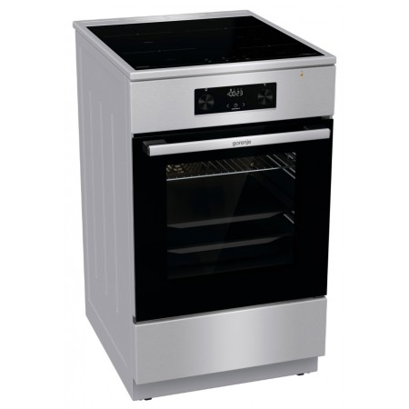 Плита Электрическая Gorenje GEIT5C61XPG нержавеющая сталь стеклокерамика (без крышки)