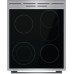 Плита Электрическая Gorenje GEC5C61XPA нержавеющая сталь стеклокерамика (без крышки)