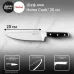Нож Tefal Jamie Oliver K2670144 (2100122778) стальной шеф лезв.200мм черный