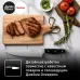 Нож Tefal Jamie Oliver K2670144 (2100122778) стальной шеф лезв.200мм черный