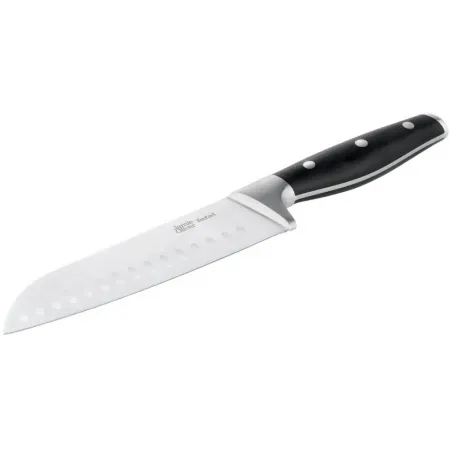 Нож Tefal Jamie Oliver K2671844 (2100122780) стальной сантоку лезв.180мм черный