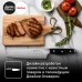 Нож Tefal Jamie Oliver K2671844 (2100122780) стальной сантоку лезв.180мм черный