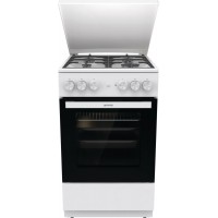 Плита Комбинированная Gorenje GK5A42WF-B белый (металлическая крышка) реш.чугун Плита Комбинированная Gorenje GK5A42WF-B белый (металлическая крышка) реш.чугун