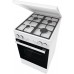 Плита Комбинированная Gorenje GK5A42WF-B белый (металлическая крышка) реш.чугун