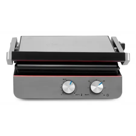 Электрогриль Domfy Metal DSM-EG502 2200Вт черный/серебристый Электрогриль Domfy Metal DSM-EG502 2200Вт черный/серебристый