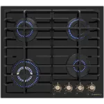 Газовая варочная поверхность Maunfeld EGHG.64.63CB.R/G черный