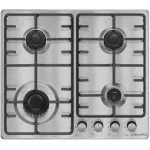 Газовая варочная поверхность Maunfeld EGHS.64.3STS-ES/G нержавеющая сталь