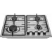 Газовая варочная поверхность Maunfeld EGHS.64.3STS-ES/G нержавеющая сталь