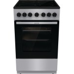 Плита Электрическая Gorenje GEC5B20SG серебристый стеклокерамика (без крышки)