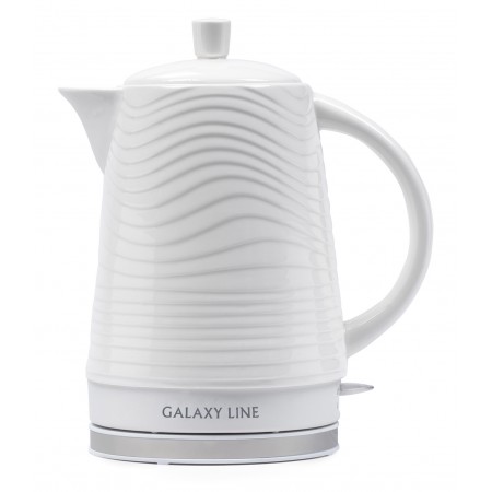 Чайник электрический Galaxy Line GL 0508 1.9л. 1400Вт белый корпус: керамика (ГЛ0508Л)