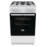 Плита Газовая Gorenje GG5A12WH белый (без крышки) реш.сталь