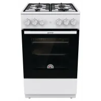 Плита Газовая Gorenje GG5A12WH белый (без крышки) реш.сталь