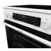 Плита Электрическая Gorenje GECS6C70WC белый/черный стеклокерамика (без крышки)