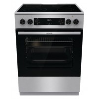 Плита Электрическая Gorenje GECS6C70XC нержавеющая сталь стеклокерамика (без крышки)