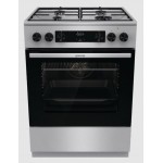 Плита Комбинированная Gorenje GKS6C70XJ нержавеющая сталь (без крышки) реш.сталь