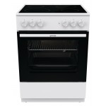 Плита Электрическая Gorenje GEC6A11WG белый стеклокерамика (без крышки)