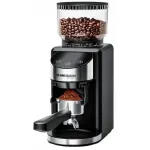 Кофемолка Rommelsbacher EKM 400 200Вт сист.помол.:жернова вместим.:220гр черный/серебристый
