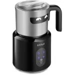 Капучинатор Kitfort КТ-793 стационар. 700мл черный/серебристый
