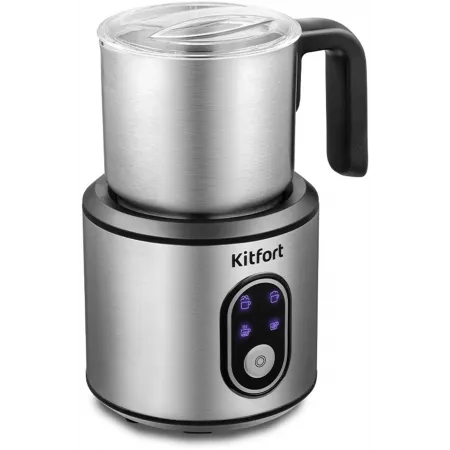 Капучинатор Kitfort КТ-794 стационар. 700мл серебристый Капучинатор Kitfort КТ-794 стационар. 700мл серебристый