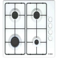 Газовая варочная поверхность Bosch PBP6C2B82O белый