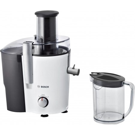 Соковыжималка центробежная Bosch VitaJuice MES25A0 700Вт рез.сок.:1250мл. белый/черный