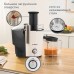 Соковыжималка центробежная Bosch VitaJuice MES25A0 700Вт рез.сок.:1250мл. белый/черный