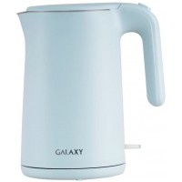 Чайник электрический Galaxy Line GL 0327 1.5л. 1800Вт голубой корпус: металл/пластик (ГЛ0327ЛН)
