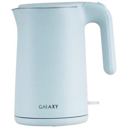 Чайник электрический Galaxy Line GL 0327 1.5л. 1800Вт голубой корпус: металл/пластик (ГЛ0327ЛН)