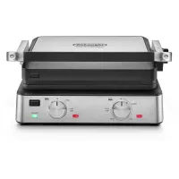 Электрогриль Delonghi CGH920 2000Вт серебристый