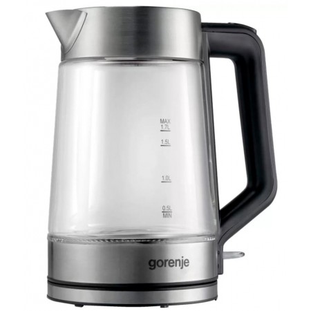 Чайник электрический Gorenje K17GED 1.7л. 2200Вт нержавеющая сталь корпус: стекло