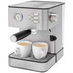 Кофеварка рожковая Profi Cook PC-ES 1209 850Вт серебристый