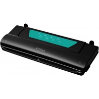 Вакуумный упаковщик Kitfort КТ-1528-3 110Вт черный/бирюзовый