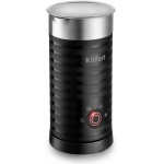 Капучинатор Kitfort КТ-7110 стационар. 550мл черный/серебристый