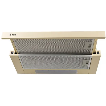 Вытяжка встраиваемая Oasis UV-60I (F) бежевый управление: кнопочное (1 мотор)