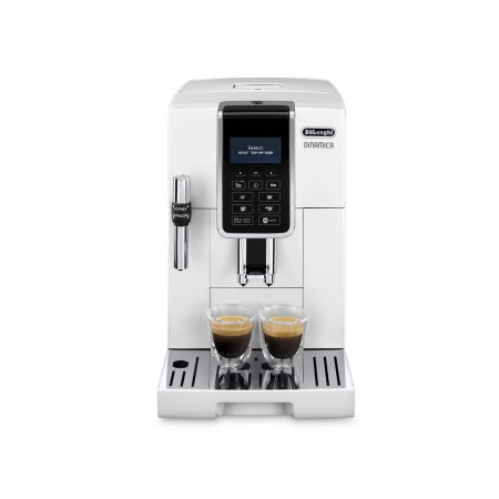 Кофемашина Delonghi Dinamica ECAM350.35.W 1450Вт белый