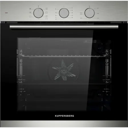 Духовой шкаф Электрический Kuppersberg HF 603 BX черный/нержавеющая сталь