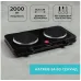 Плита Электрическая Scarlett SC-HP700S32 черный чугун (настольная)