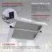 Вытяжка встраиваемая MBS Aralia 160 white белый управление: кнопочное (1 мотор)