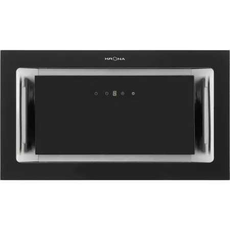 Вытяжка встраиваемая Krona Selina 600 GLASS BLACK S черный управление: сенсорное (1 мотор)