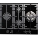 Газовая варочная поверхность Zigmund & Shtain Style MN 195.61 B стекло черное